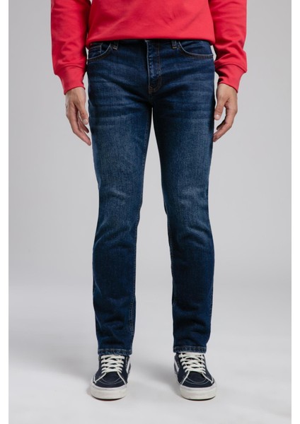Jagger Normal Bel Dar Kesim Düz Paça Eddie Dib Stone Erkek Jean Pantolon fiyatları