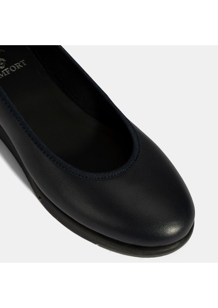 Kadın Lacivert Desacomfort Deri Günlük Ayakkabı indirimleri