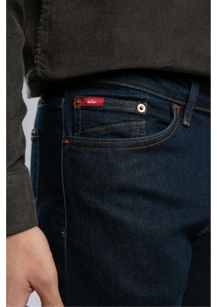 Harry Normal Bel Düz Kesim Düz Paça Mavi Erkek Jean Pantolon fırsatları