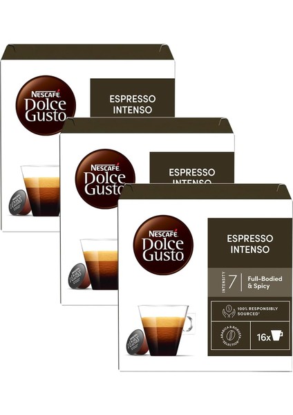 Nescafe Dolce Gusto Espresso Intenso 48 Kapsül 112 gr x 3 fiyatları