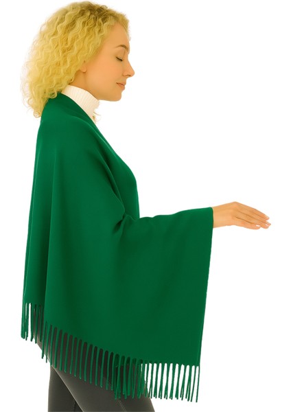 1 Adet Kadın Büyük Bedene Uygun Ekstra Yumuşak Dokulu Püskül Detaylı Kışlık Atkı Omuz Şalı fiyatları