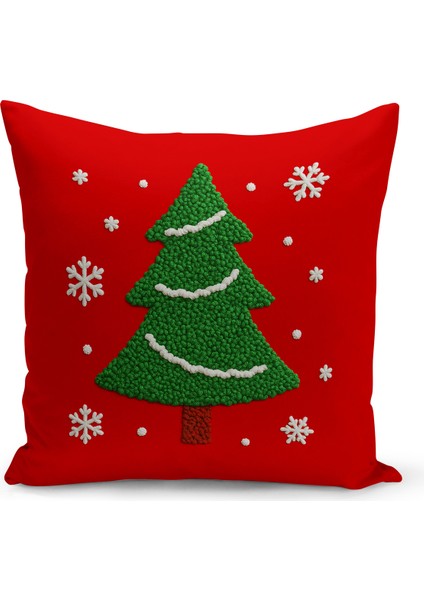Yılbaşı Serisi Çift Tarafı Dijital Baskılı 4'lü Kırlent Kılıfı Seti (Christmas Noel Cushion Cover) fiyatları