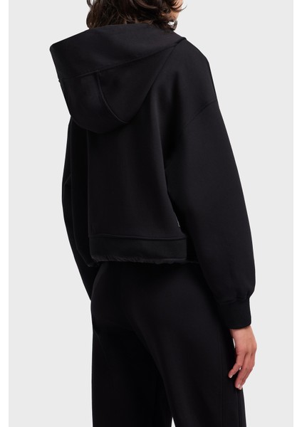 Streç Pamuklu Regular Fit Kapüşonlu Sweat Bayan Sweat EW001358 AF10002 UC001 fiyatları