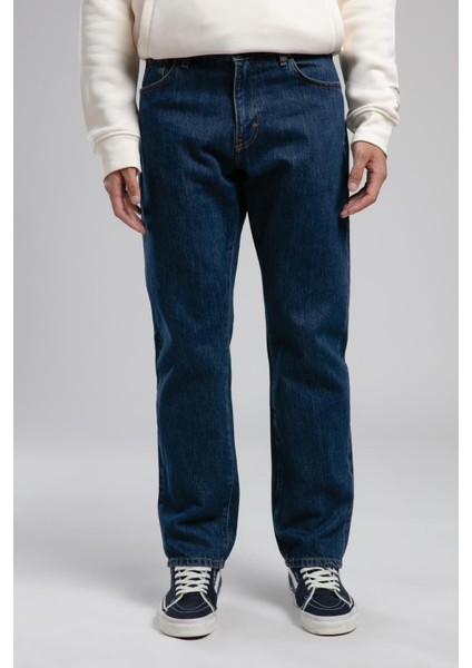 Ricky Yüksek Bel Düz Kesim Düz Paça Limpo Island Stone Erkek Jean Pantolon fiyatları