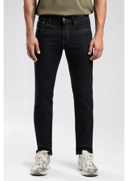 Jagger Normal Bel Dar Kesim Düz Paça Mavi Erkek Jean Pantolon fiyatları