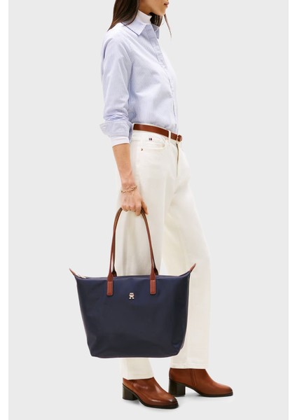 Logolu Omuz Askılı Tote Çanta Bayan Çanta AW0AW17711 Dw6 fiyatları