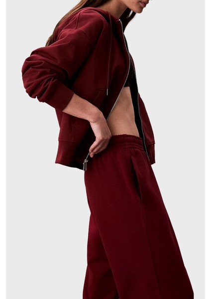 Pamuklu Relaxed Fit Lastikli Paça Jogger Pantolon LV047B235GWCV Bayan Pantolon LV047B235G Wcv