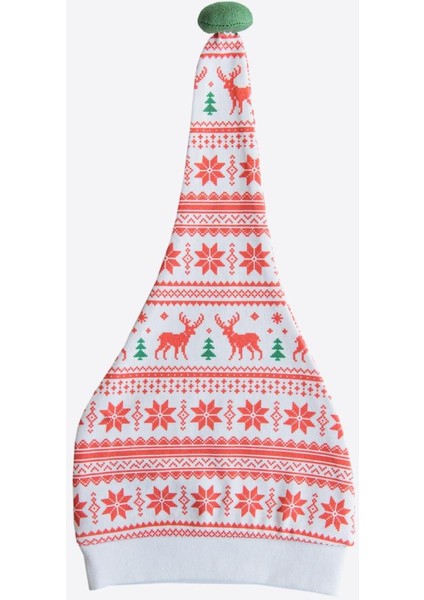 Organik Nordic 3'lü Takım Kırmızı