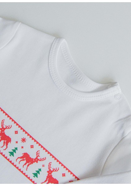 Organik Nordic 3'lü Takım Kırmızı