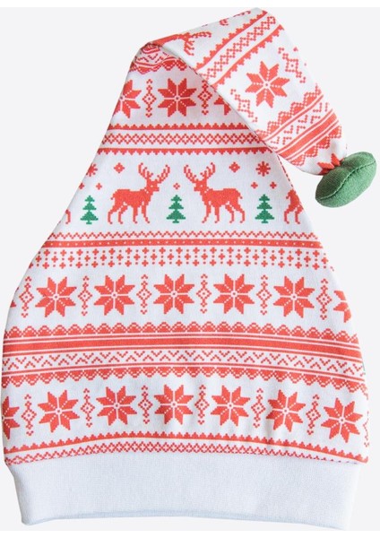 Organik Nordic 3'lü Takım Kırmızı