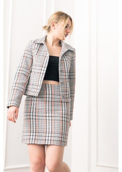 Buklet Twinset – Ceket & Etek Takım 1286 modelleri