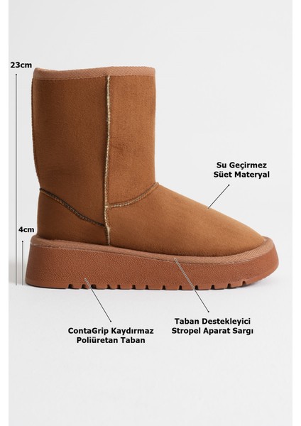 Asina Kadın Taba Kışlık Kürklü Bot fırsatları