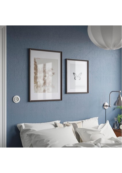 Ahşap çerçeve, meşe görünümlü koyu kahve, 50x70 cm fırsatları