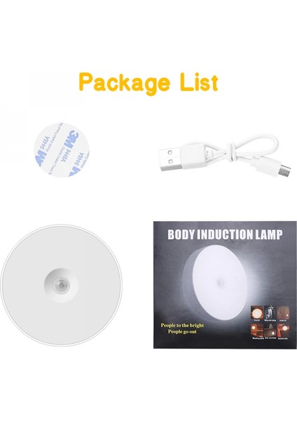 Şarjlı Sensörlü Gece LED Lambası (K95) fırsatları