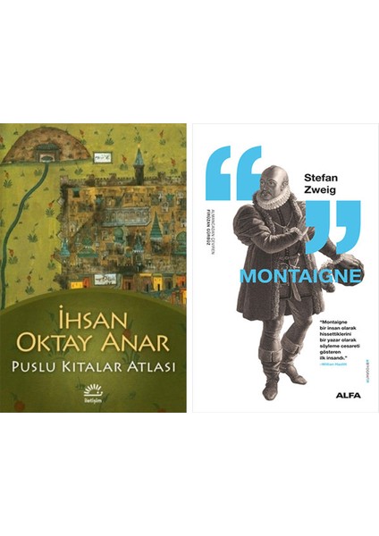 Puslu Kıtalar Atlası + Montaigne