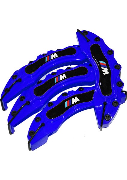 Mavi Bmw M 4'lü Kaliper Seti Yapıştırma Logolu modelleri