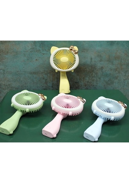 Buğz Şarjlı El Fanı Vantilatör 3 Kademeli ALK2685