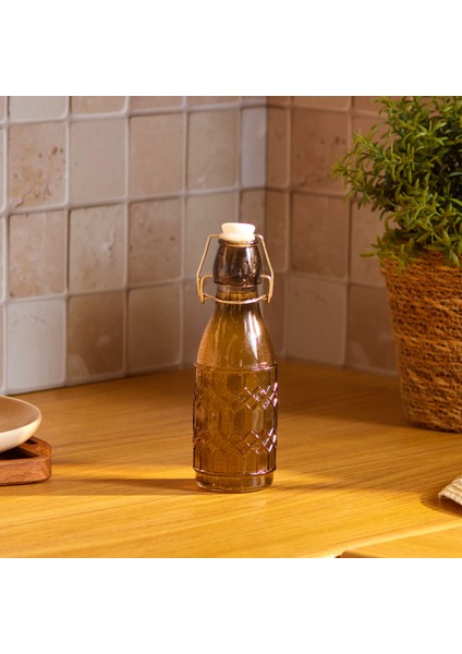 Storica Kilit Kapaklı Cam Yağ Şişesi 250 ml