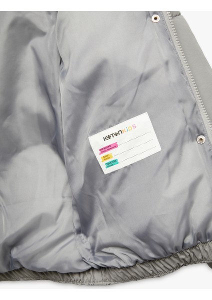 Uzun Kollu Kapşonlu Şişme Mont indirimleri