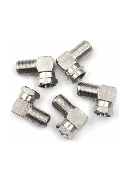 F Konnektör L Fiş 90 Derece 5 Adet L Anten Başlığı modelleri