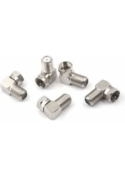 F Konnektör L Fiş 90 Derece 5 Adet L Anten Başlığı fırsatları