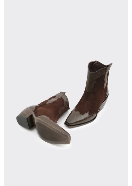 Hakiki Deri Fermuarlı Kadın Bot fırsatları