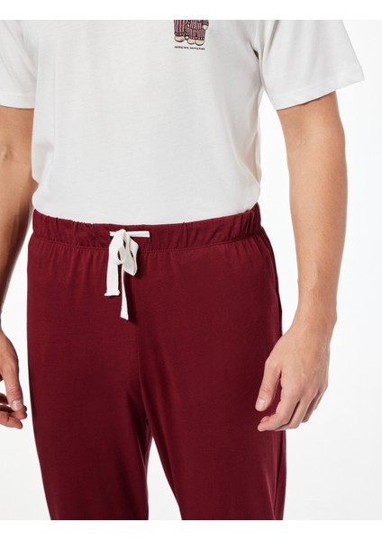 Rahat Kalıp Baskılı Pamuklu Örme Pijama Takımı indirimleri