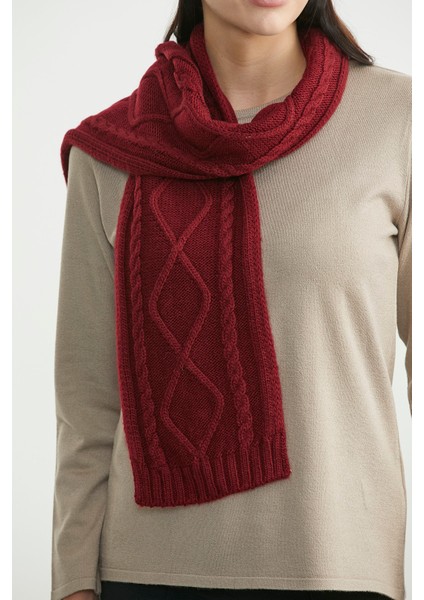 Örme Atkı - Bordo fiyatları