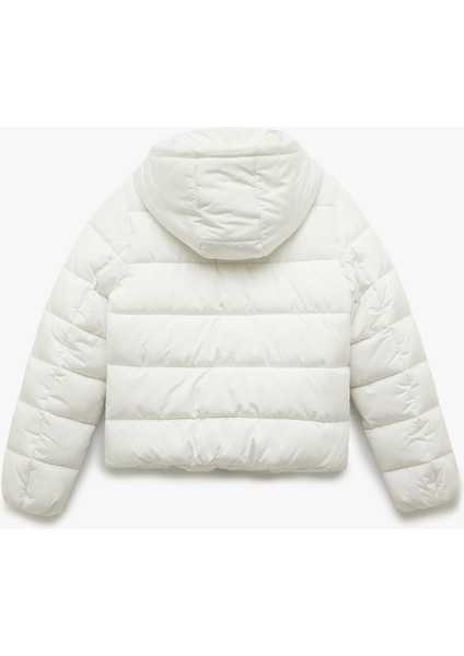 Kapüşonlu Uzun Kollu Içi Suni Kürklü Fermuarlı Cepli Şişme Mont indirimleri