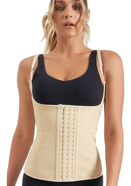 Askılı Ten Latex Korse