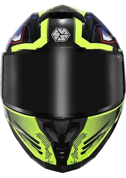Motosiklet Kaskı Double Vizörlü Full Face Kask Ce Motor Kask Galaxyy modelleri