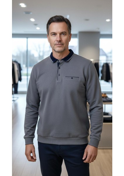 Battal Polo Yakalı Patlı Uzun Kol modelleri