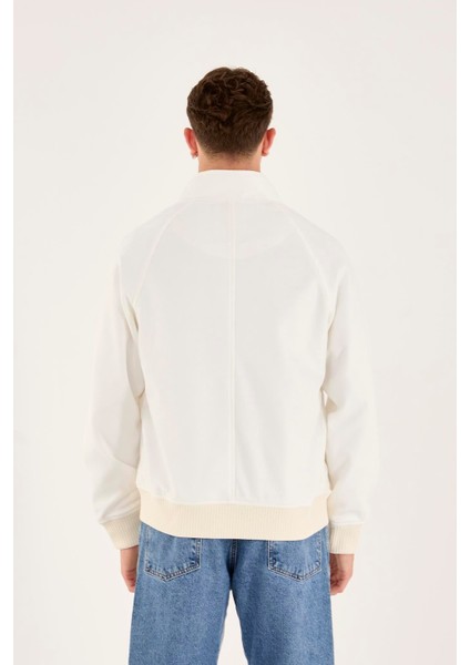 X-2022 Etek Kol Ribanalı Fermuarlı Süet Mont