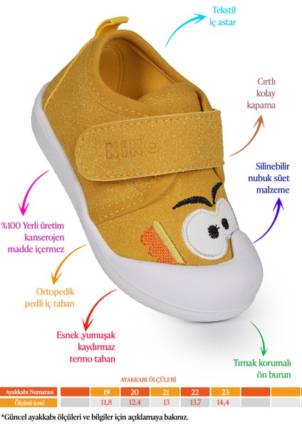 Cookie Cırtlı Kız Bebek Ilk Adım Ortopedik Günlük Ayakkabı fiyatları