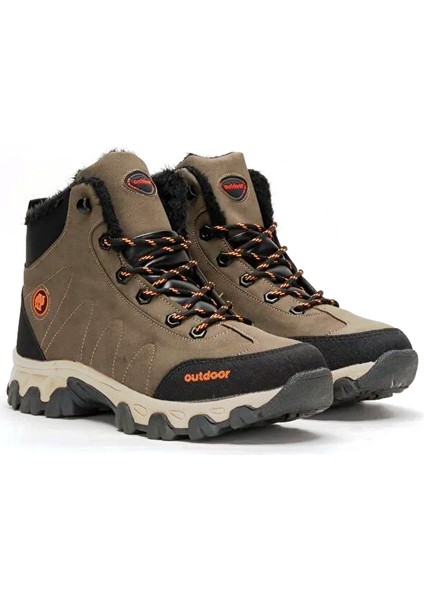 (Jagulep) Içi Yünlü Fermuarlı&bağcıklı Autdoor Bot Kum fiyatları