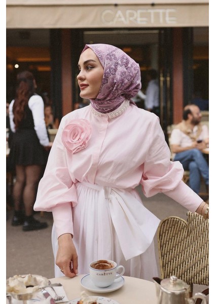 Aleyna'nın Tercihi Dreams Lila Comfy Ipek Şal