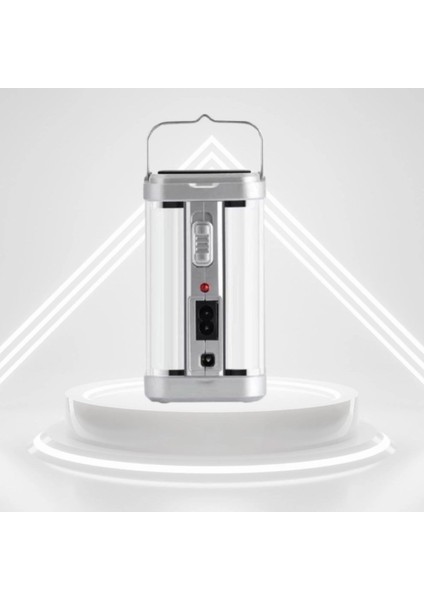 Güneş Enerjili Şarjlı Işık 1200MAH Yeniden Şarj Edilebilir Batarya