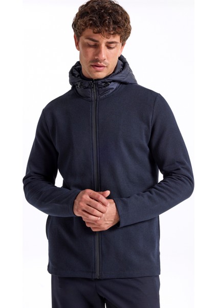 Kapüşon Yaka Düz Lacivert Erkek Sweatshırt F5WM-SWT 2249 fiyatları