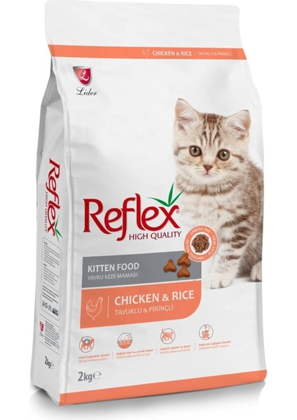 Kitten Cat 37/20 Chicken&rice 2 kg Yavru Kedi Maması