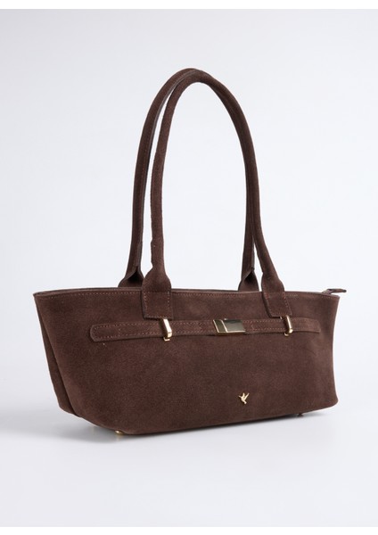 Deri Kahve Kadın Omuz Çantası Avy-Baırd fiyatları