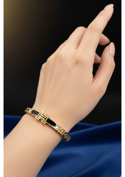 Hermes Kelepçe Bileklik Hrms-Klpc-Blk fırsatları