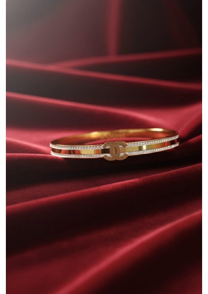 Chanel Gm Kelepçe Bileklik Chnl-Gm-Klpc-Blk