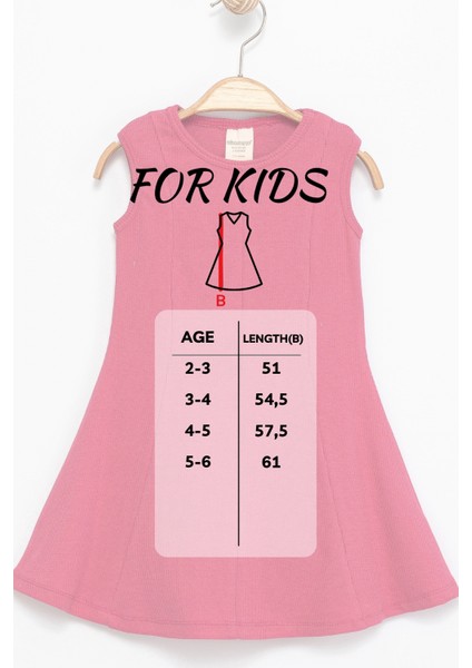 Kız Çocuk %100 Pamuk 2’li Set Kolsuz Kaşkorse Açık Pembe ve Ekru Elbise indirimleri