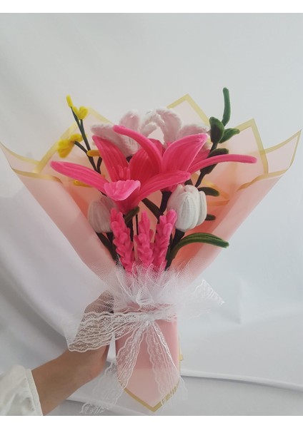 Çiçek Buketi – El Yapımı Hediyelik Aranjman fırsatları