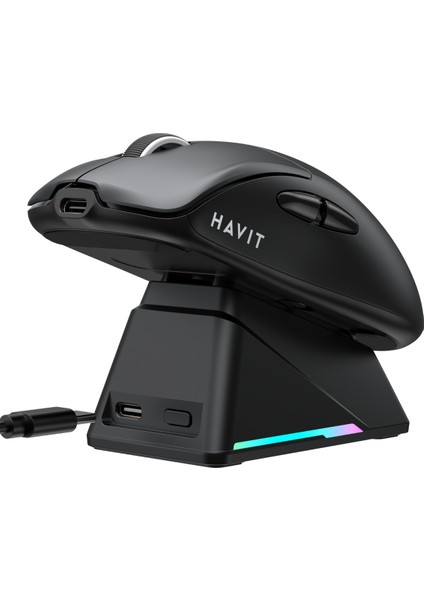 Gamenote M5 Pro Superlight Kablosuz Gaming Mouse - 30.000 Dpı, PAW3950 - Rgb Şarj Standlı - Ekranlı fiyatları