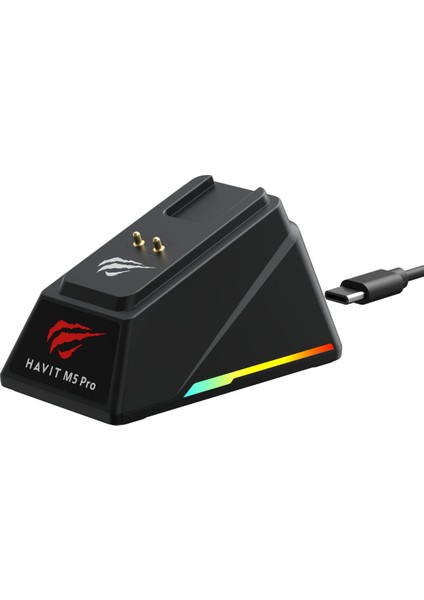 Gamenote M5 Pro Superlight Kablosuz Gaming Mouse - 30.000 Dpı, PAW3950 - Rgb Şarj Standlı - Ekranlı indirimleri