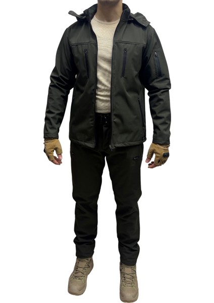 Softshell Içi Polarlı Su ve Rüzgar Geçirmez Taktikal Ceket fırsatları