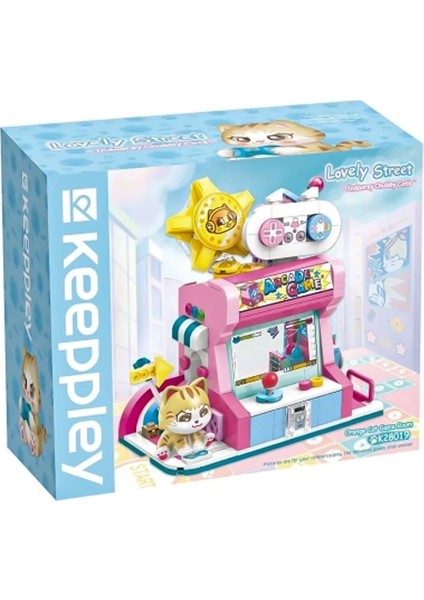 Buğz KP28019 Keeppley Orange Cat Game Room Blok Seti -Vagon Life