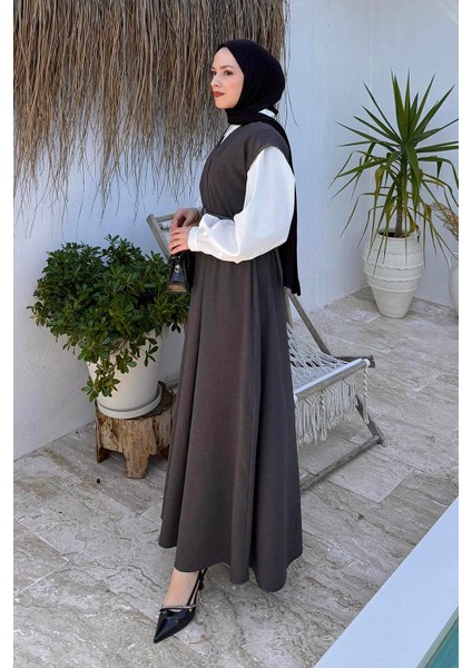 Pile Detaylı Kemerli Jile Antrasit fiyatları