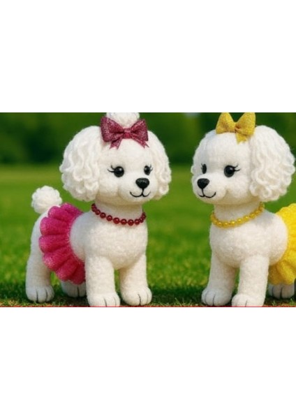 Sevimli 2 Peluş Köpek